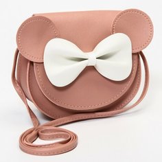 Сумка кросс-боди Disney, фактура гладкая, розовый