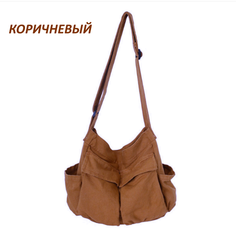 Сумка шоппер , коричневый Без бренда