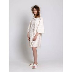 Халат для кормящих мам Koroleva Collection, размер 7XL, бежевый