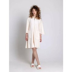 Халат для кормящих мам Koroleva Collection, размер 5XL, бежевый