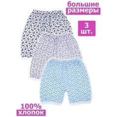 Трусы Amtex, комплект из 3 шт., размер 72, мультиколор