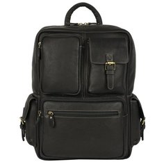 Рюкзак BUFALO, фактура гладкая, черный..