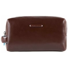 Косметичка PIQUADRO, 24х10х11 см, , коричневый