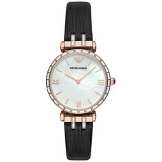 Наручные часы EMPORIO ARMANI Gianni T-Bar, черный+золотой