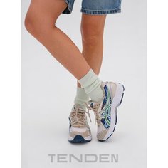 Носки TENDEN, комплект, 2 пары, размер one size, салатовый