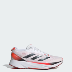 Кроссовки adidas, размер 9 UK, cloud white / core black / bright red
