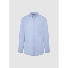 Рубашка Pepe Jeans, размер L, голубой
