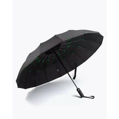 Зонт GERAIN Umbrella, черный/зеленый