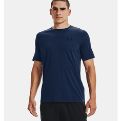 Футболка спортивная Under Armour Sportstyle Logo, размер S, academy / black - 408