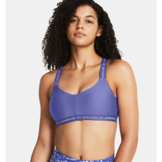 Топ спортивный Under Armour Crossback Low Sports, размер XS, starlight/celeste-561