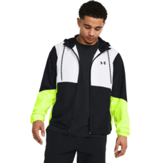 Ветровка Under Armour UA Icon Legacy, размер L, black/white/yellow