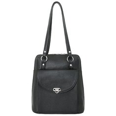 Рюкзак купол Protege, фактура зернистая, чёрный