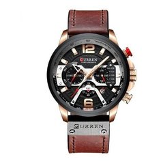 Наручные часы CURREN, коричневый, золотой