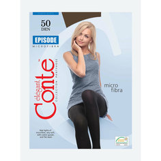 Колготки Conte elegant Episode, 50 den, размер 3/M, Shade=Тёмно-бежевый