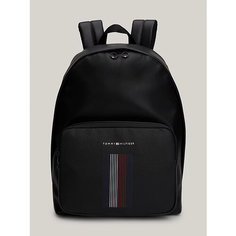 Рюкзак TOMMY HILFIGER, фактура гладкая, черный