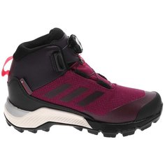 Ботинки adidas, размер 10K, бордовый
