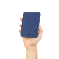 Кошелек Yuzhanini Goods, фактура гладкая, синий