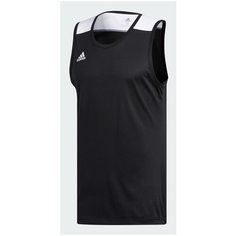 Майка спортивная adidas Jersey, размер XL, black/white