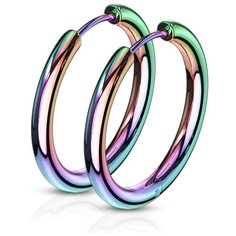 Серьги Spikes, размер 16 мм, разноцветный