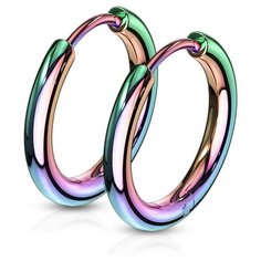 Серьги Spikes, размер 10 мм, разноцветный