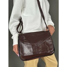 Сумка кросс-боди , фактура гладкая, бордовый Unvers Leather Istanbul