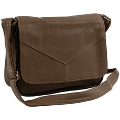 Сумка кросс-боди , фактура гладкая, светло-коричневый Unvers Leather Istanbul
