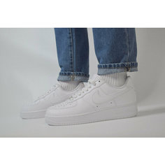 Кроссовки NIKE Air Force 1, размер 38, белый
