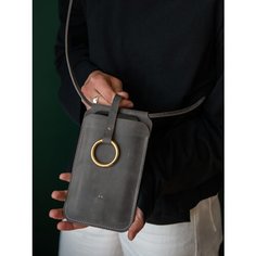 Сумка кросс-боди FILIN GOODS, фактура матовая, графит