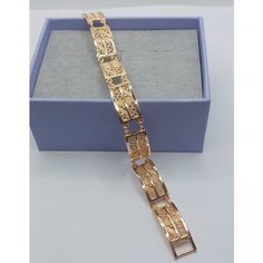 Браслет-цепочка Fashion jewelry, размер 20 см, размер one size, золотистый