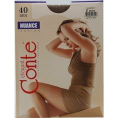 Колготки Conte elegant Nuance, 40 den, размер 5, коричневый
