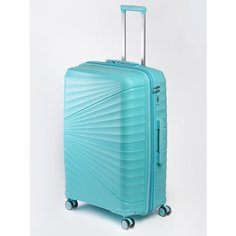 Чемодан , 115 л, размер L, мятный Bags Place