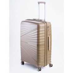 Чемодан , 115 л, размер L, шампань Bags Place