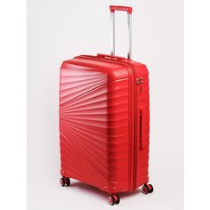 Чемодан , 115 л, размер L, красный Bags Place