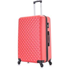 Чемодан Lcase, 105 л, размер L, красный