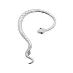 Серьги пусеты Яхонт, серебро, 925 проба, фианит, , черный