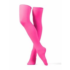 Чулки Eros, 50 den, размер one size, розовый, красный