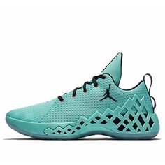 Кроссовки Jordan Jumpman Diamond Low PF, полнота 10 (RU)/ на широкую стопу, размер 10US, бирюзовый
