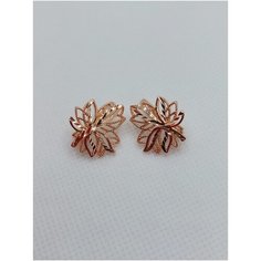 Серьги FJ Fallon Jewelry, желтый, золотой