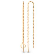 Серьги The Jeweller, красное золото, 585 проба, , золотистый