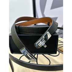 Ремень Hermes, размер 108, черный