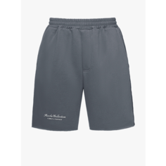 Шорты Called a Garment Rocks Peach Cotton Shorts, размер M, серый