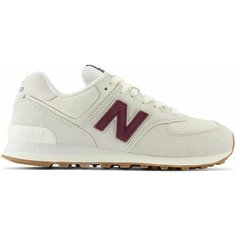 Кроссовки New Balance 574, размер 9,5 US, белый