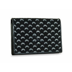 Визитница Exotic Leather, черный