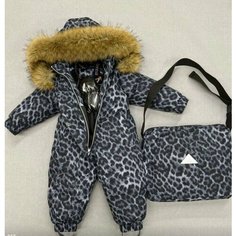 Комбинезон Anna Teresa fashion размер 104, , серый