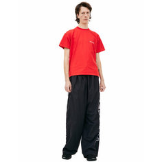 Футболка BALENCIAGA, размер XS, красный