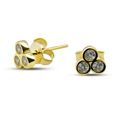 Серьги Silver WINGS, серебро, 925 проба, фианит