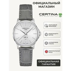 Наручные часы Certina Urban, серый/серебристый