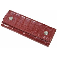 Ключница Croco, под рептилию, 6 шт., красный