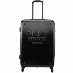 Чемодан DKNY, 70 л, черный