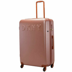 Чемодан DKNY, 78 л, розовый